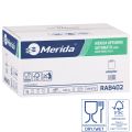 MERIDA OPTIMUM AUTOMATIC MINI - paper towel in roll for mini auto-cut dispenser, white, 1-ply, 100% cellulose, diameter 15 cm,140 m (6 rolls / carton)